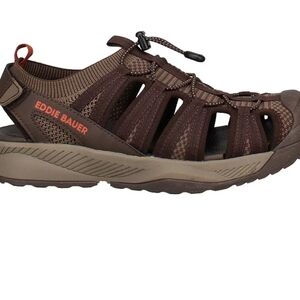 Eddie Bauer Men's Dark Brown Outdoor Sandals